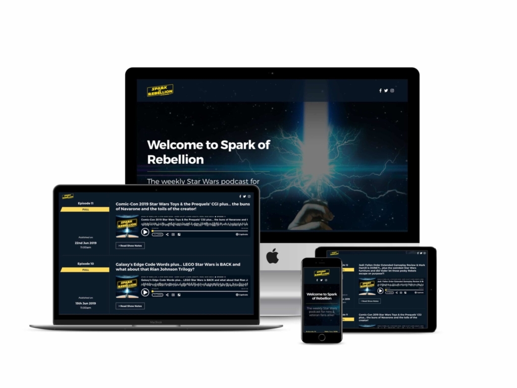 Captivate review - responsive website on any device