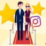 Instagram podcast stars on the red carpet