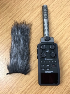 Zoom SSH-6 on Zoom H6 with hairy windjammer