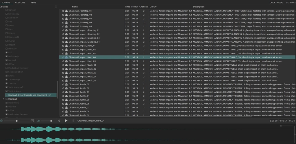 Podcast sound Effects - Soundly