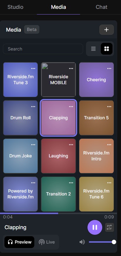 media library in riverside.fm