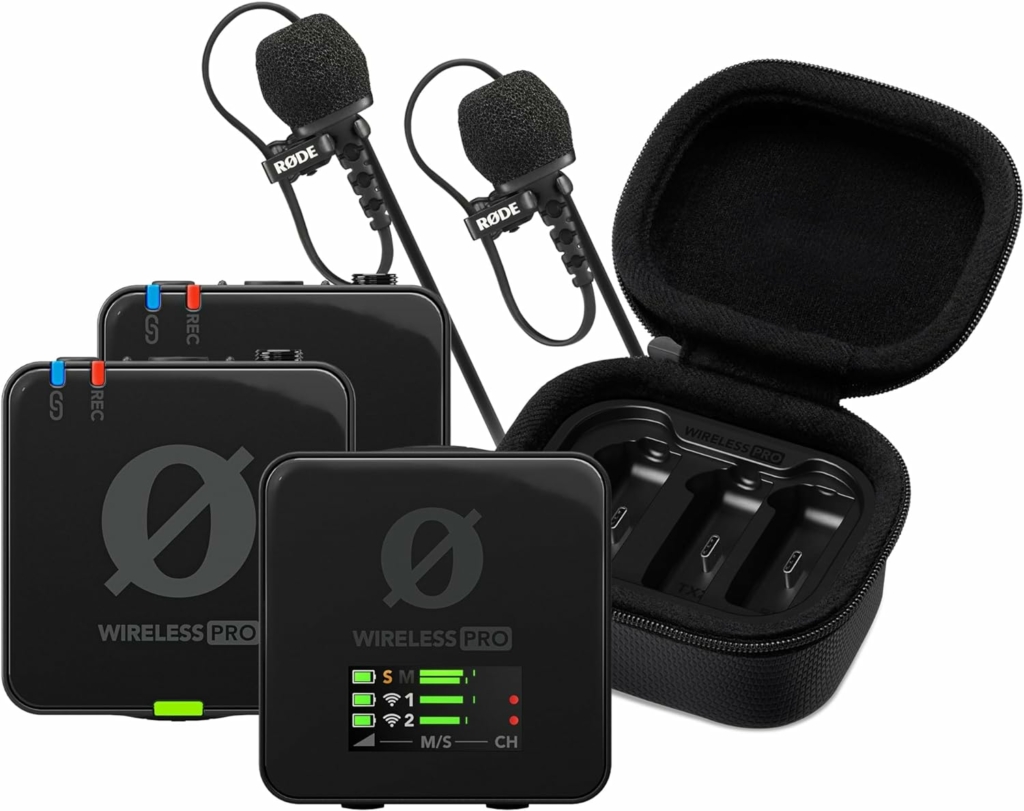 rode wireless pro - best lavalier mic option
