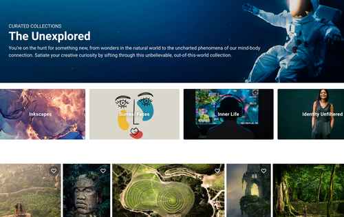 Shutterstock Images' Curated Collections has a wide variety of photos, vector images, and video of high technical quality, and a wide enough variety to make top marketing agencies weep.