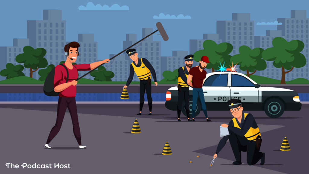 using a shotgun mic on tv