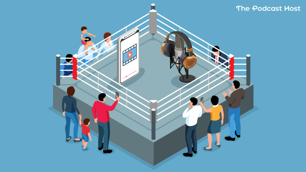 video vs audio podcasting