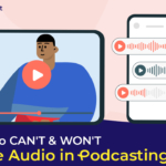 Video won't replace audio