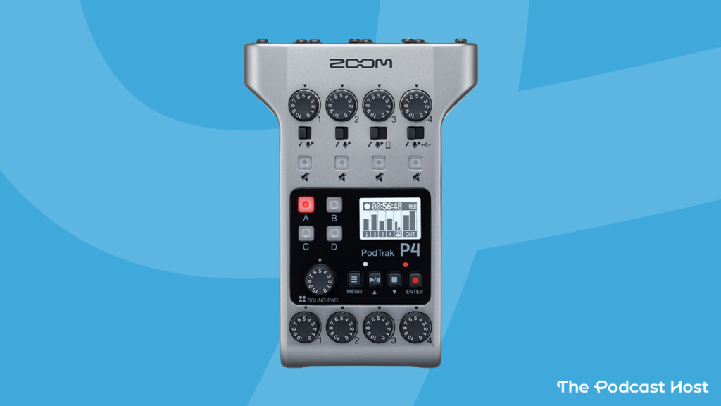 zoom podtrak p4 podcast resource