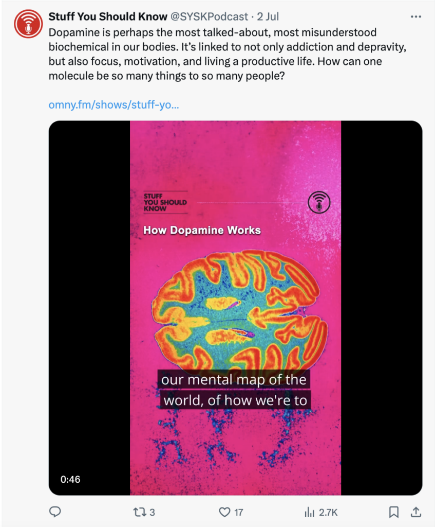 Stuff You Should Know on Twitter/X