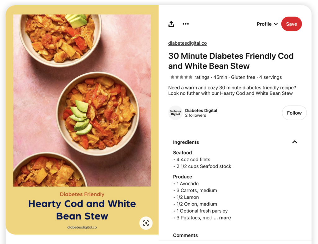 Diabetes Digital on Pinterest