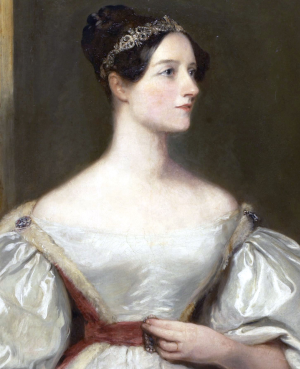 Ada Lovelace, mathematician, the world's first computer programmer, and a great Halloween Costume for Podcasters.