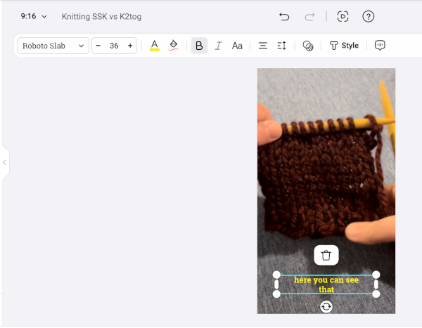 Flexclip's subtitle and font features include a wide library of fonts, animated styles, and colors. 