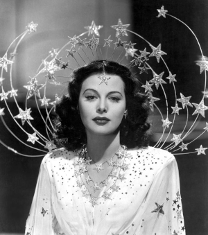 Hedy Lamarr, mathematician, freedom fighter, forerunner of Bluetooth and wi-fi, and a great Halloween Costume for Podcasters.