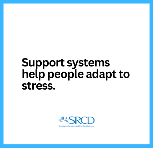 support systems help people adapt to stress